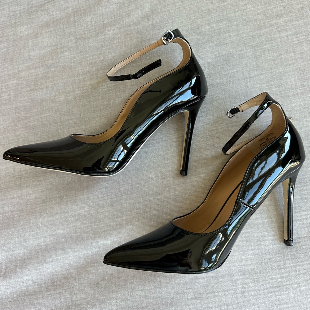Steve Madden Vayda Black Pointed Toe Pumps Size 8 - image 3